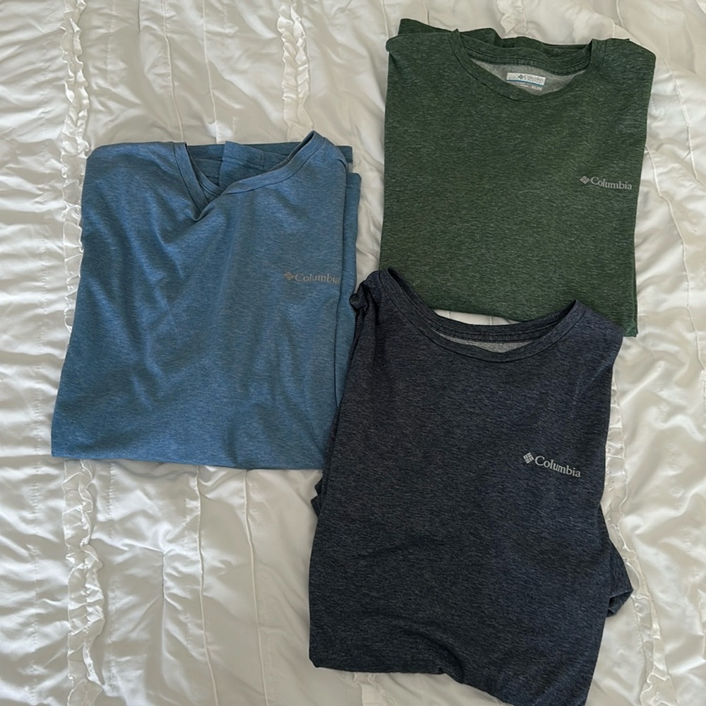 Set of 3 Columbia Men’s Tshirts